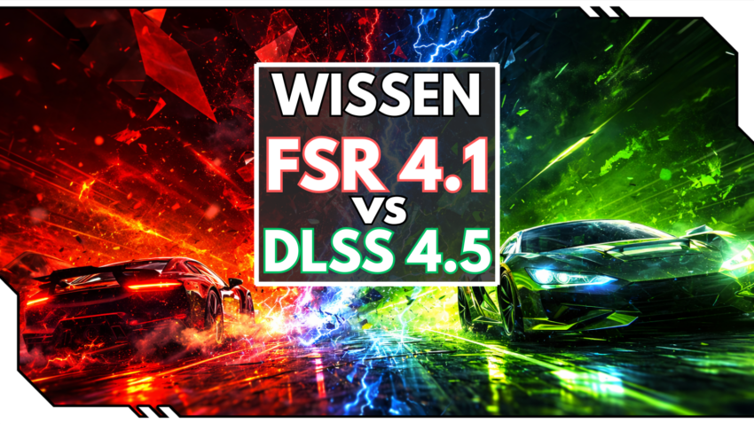 Blog Beitragsbild - FSR 4.1 vs DLSS 4.5
