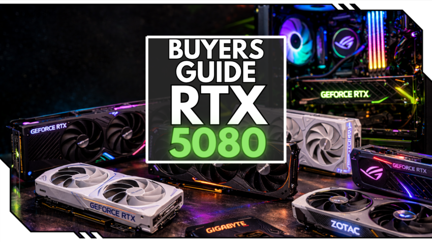 Blog Beitragsbild - Beste RTX 5080