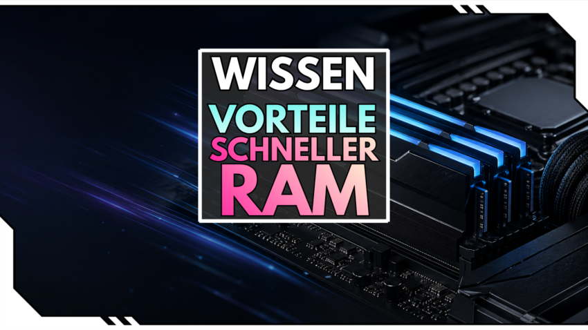 Blog Beitragsbild - Vorteile von schnellem RAM