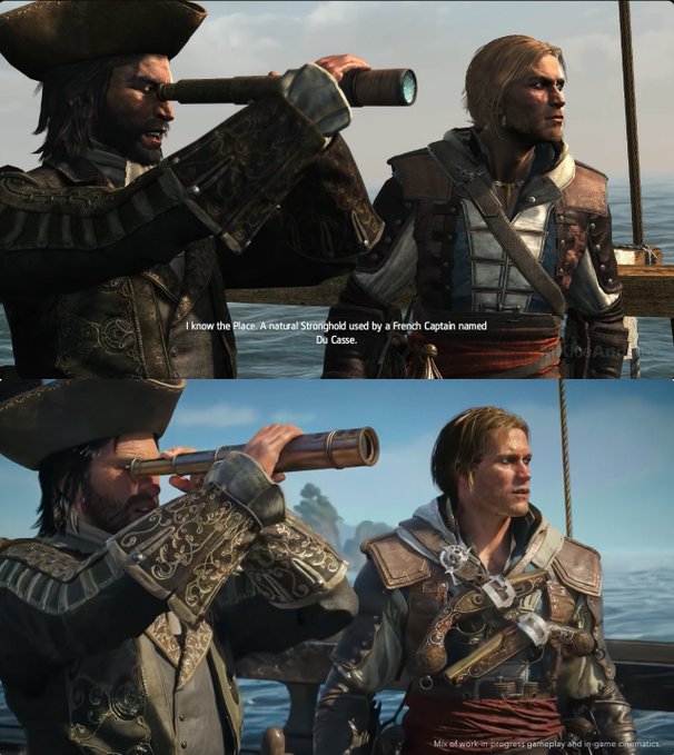 Grafikvergleich zu Black Flag Resynced