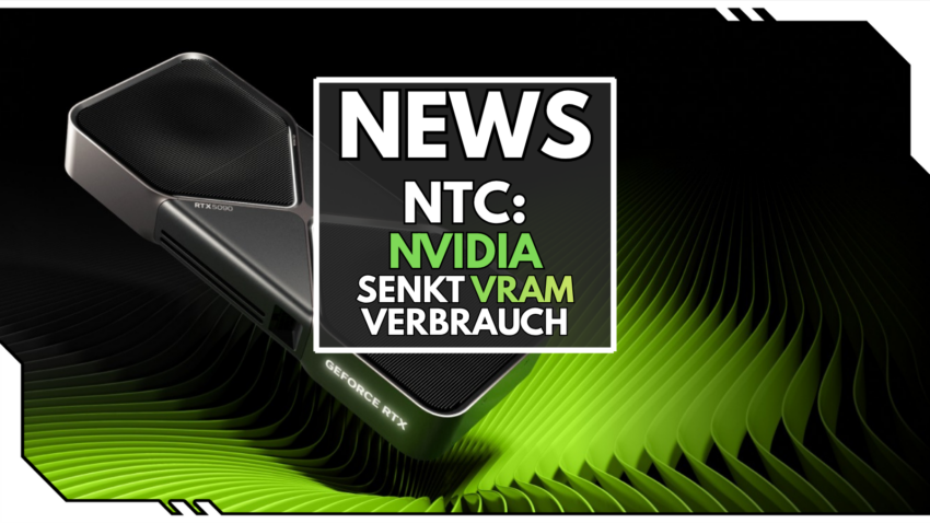 Nvidia Grafikkarte mit Schrift im Vodergrund