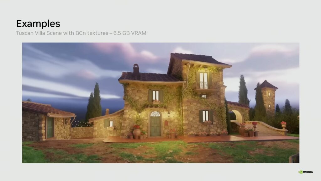 Haus mit Garten in einem Rendering