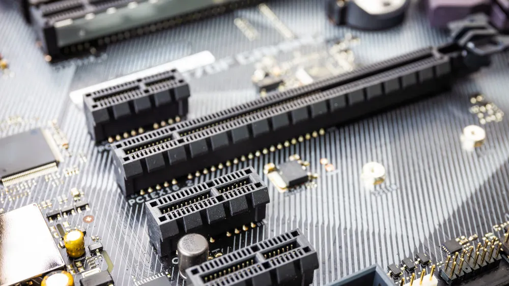 PCIex16 Slot auf dem Mainboard