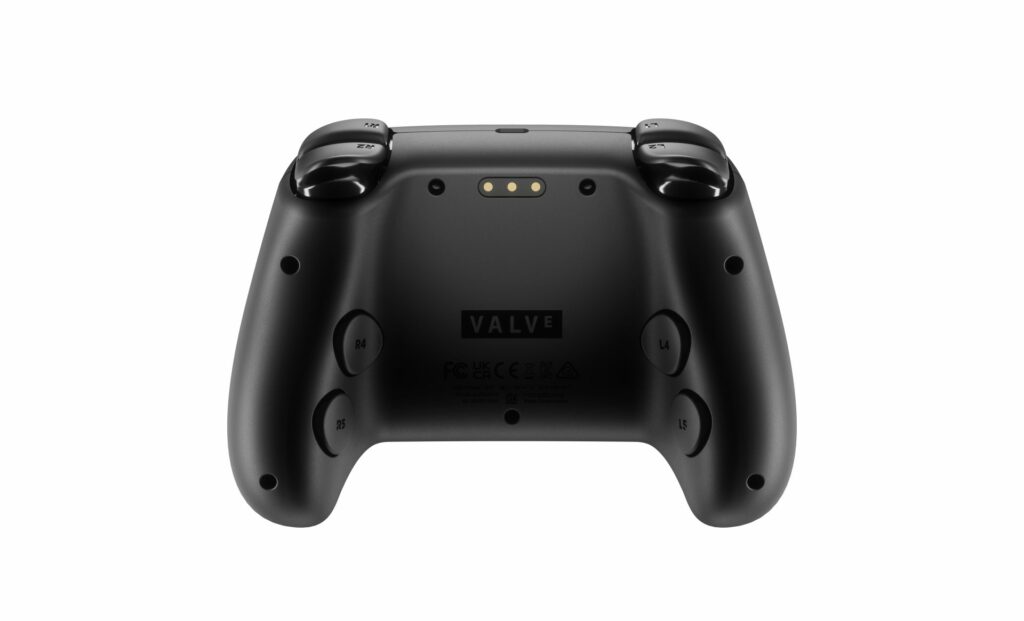 Steam Gamepad von hinten