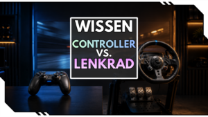 Controller vs. Lenkrad: Lohnt sich ein Wheel für Simracing?