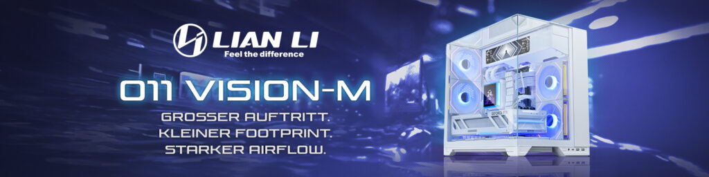 O11 Vision-M in weiß mit Schrift