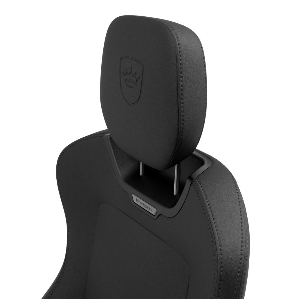 Einstellbare Kopfstütze des noblechair AURAs