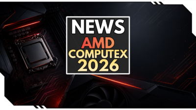 AMD auf der Computex 2026: AM5 bis 2029, neue X3D-CPUs und Radeon RX 9070 GRE