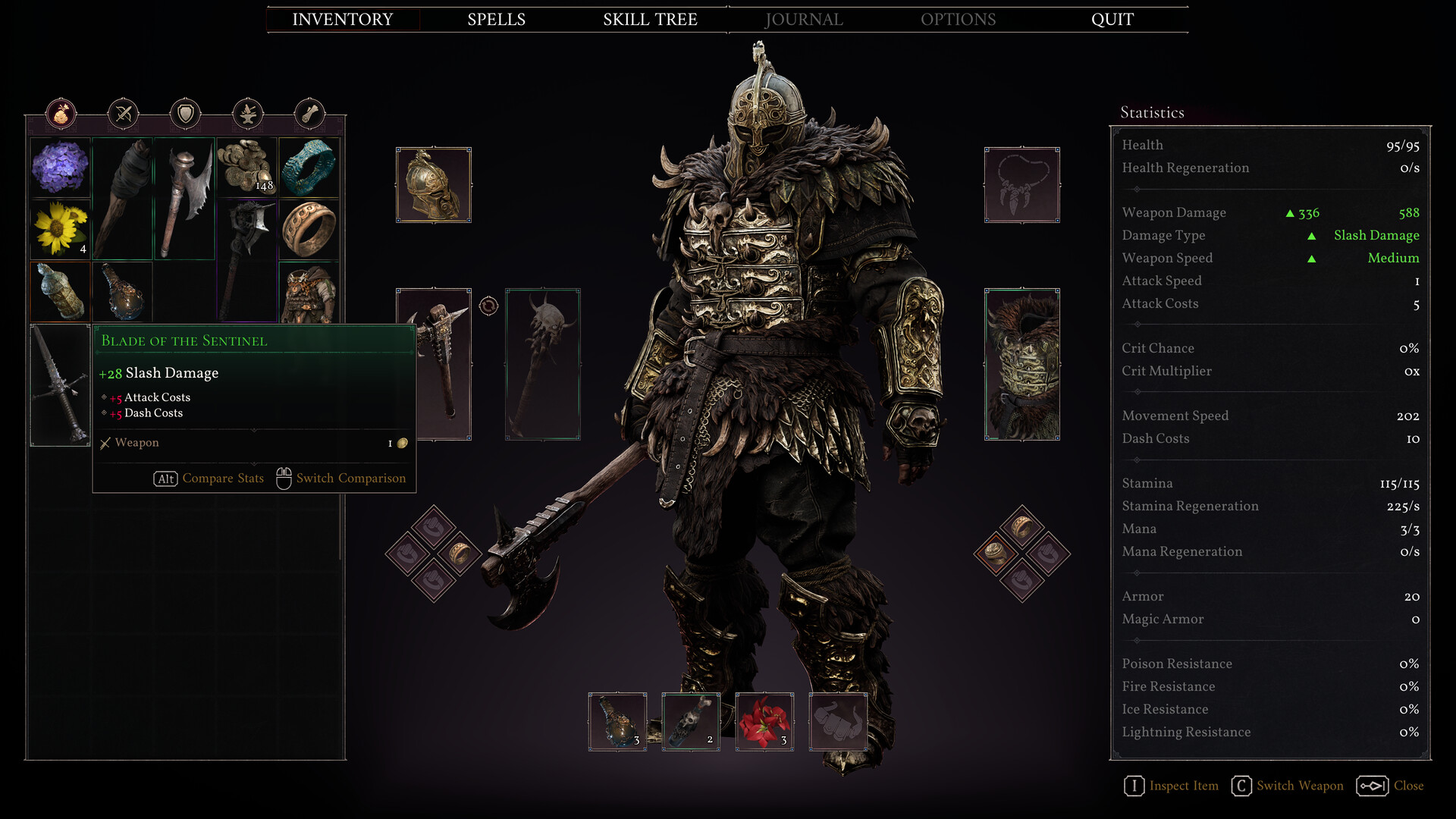 Fatekeeper Inventar