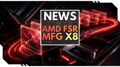 AMD FSR MFG mit 8x: Radeon-Treiber verrät neue Frame-Generation-Stufen