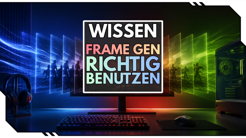 Blog Beitragsbild - Frame Generation richtig benutzen