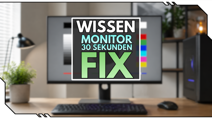 Blog Beitragsbild - Monitor 30 Sekunden Fix