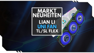 Lian Li UNI FAN FLEX: Neue Lüfter mit LCD, Wireless-Steuerung und Reverse-Blade