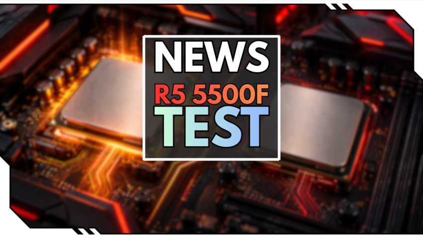 Blog Beitragsbild - Ryzen 5 5500F Test