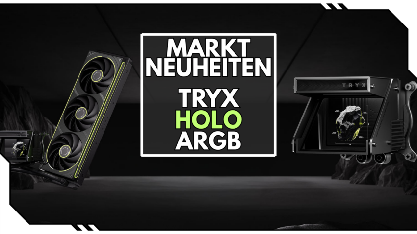 TRYX HOLO AiO Kühler mit Lüftern und Display