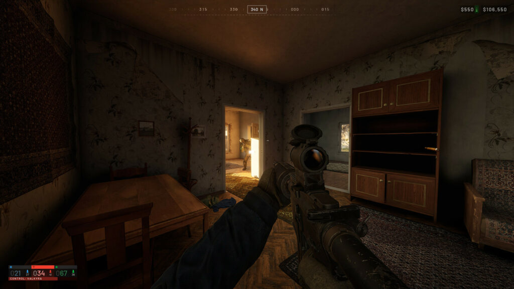 Wardogs Spielszene close combat in einem Haus