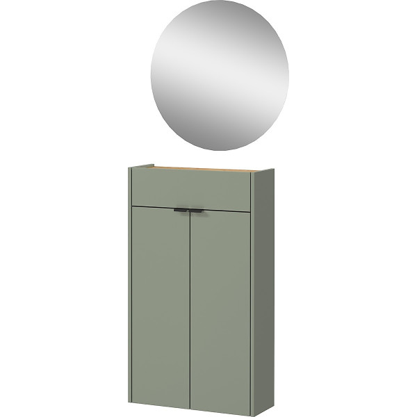 Garderobe AMECA in mehrfarbig aus Holz