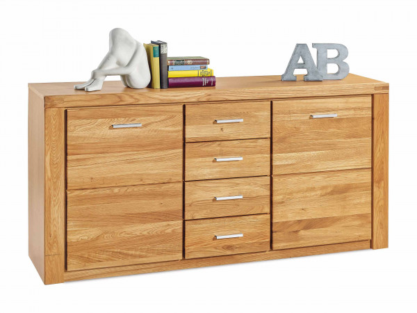 Sideboard Ela in Wildeiche aus Teilmassiv