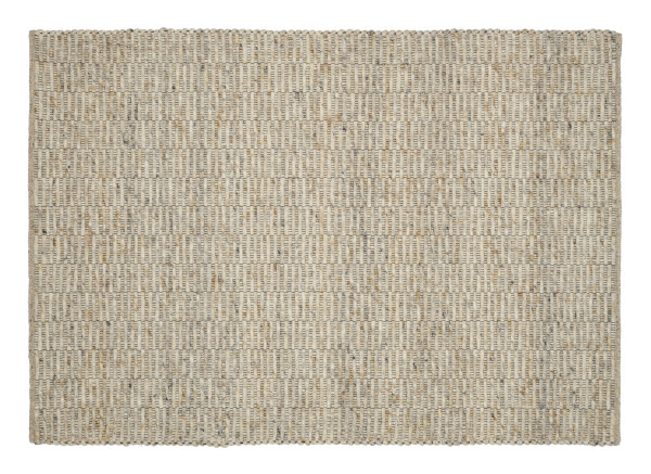 Teppich OSLO in braun/weiß aus Mischgewebe