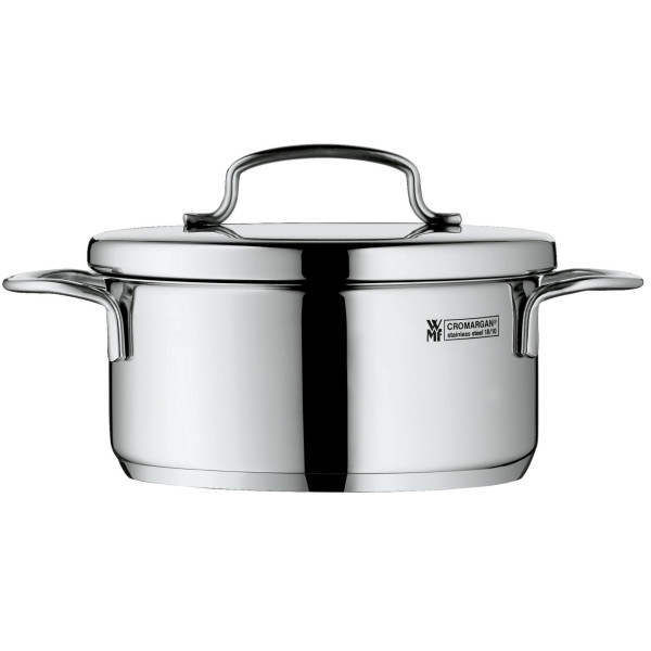 Bratentopf WMF MINI in silberfarben aus Metall