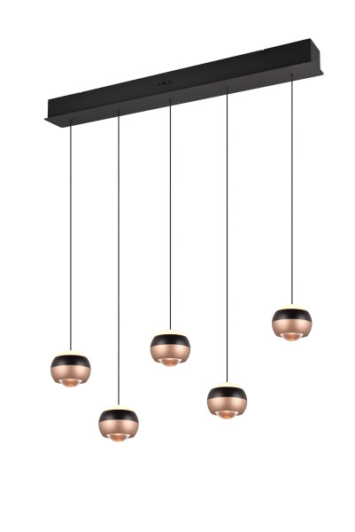 Pendelleuchte Select ORBIT in schwarz aus Metall