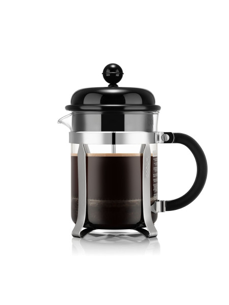 Kaffeebereiter bodum CAFFEETTIERA in schwarz aus Edelstahl