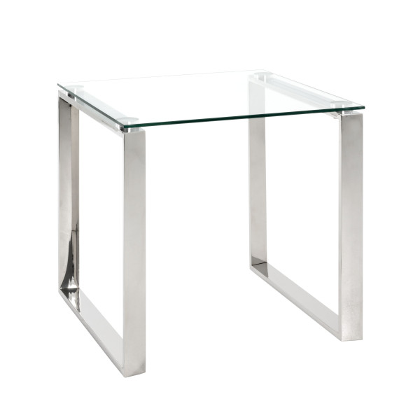 Beistelltisch aus Glas
