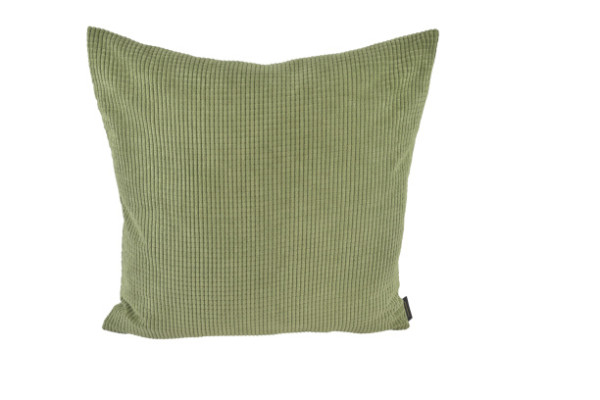 Kissen NEW WAVE in moosgrün aus Polyester