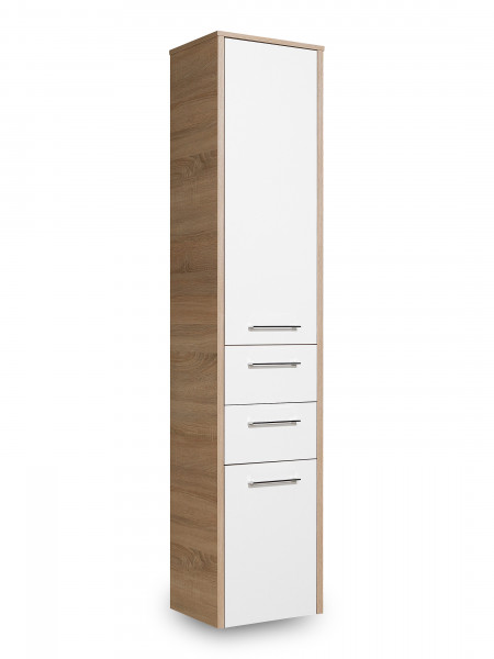 Hochschrank Aquarell LAGOS in Eiche aus Dekor