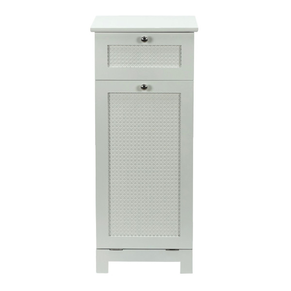 Wäscheschrank in weiß aus MDF