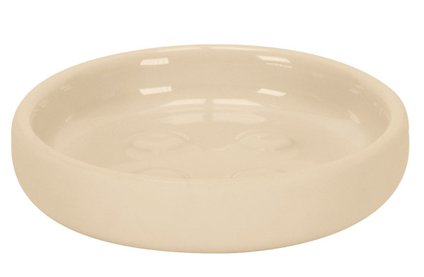 Seifenschale ECLIPSE in beige aus Keramik