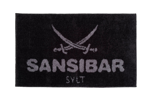 Badematte SANSIBAR in anthrazit aus Polyacryl