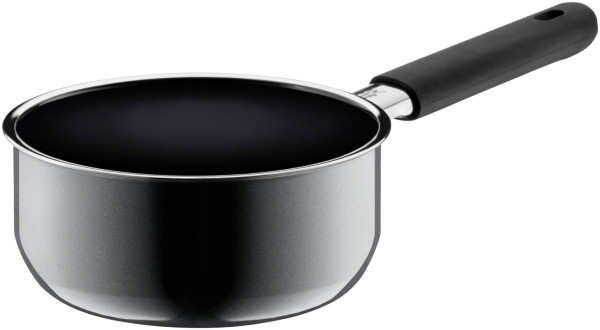 Stieltopf WMF FUSIONTEC in schwarz aus Metall