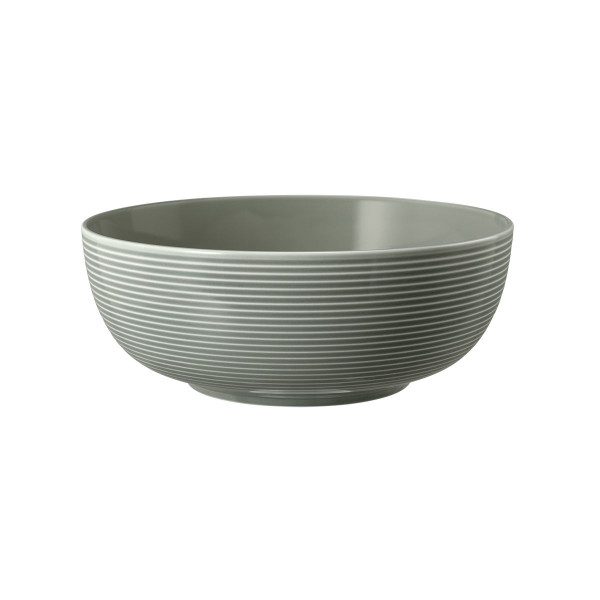 Schale Foodbowl BEAT in grau aus Porzellan