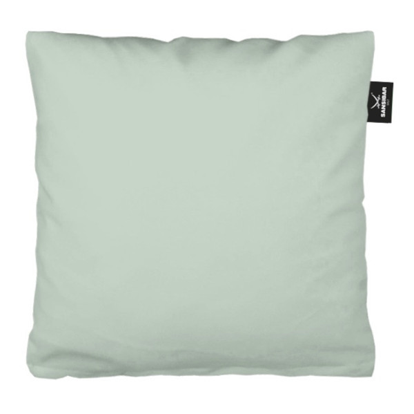 Kissenbezug SANSIBAR Jersey in jade aus Mischgewebe