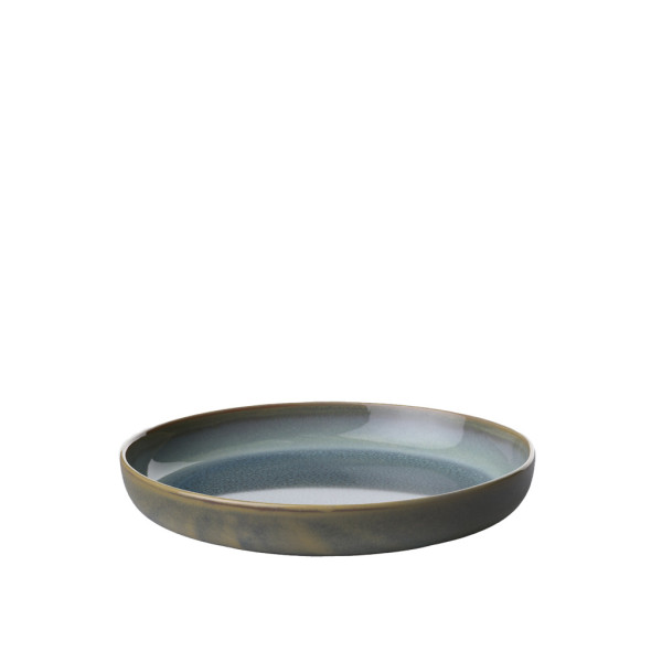 Suppenteller CRAFTED BREEZE in grün aus Bone China