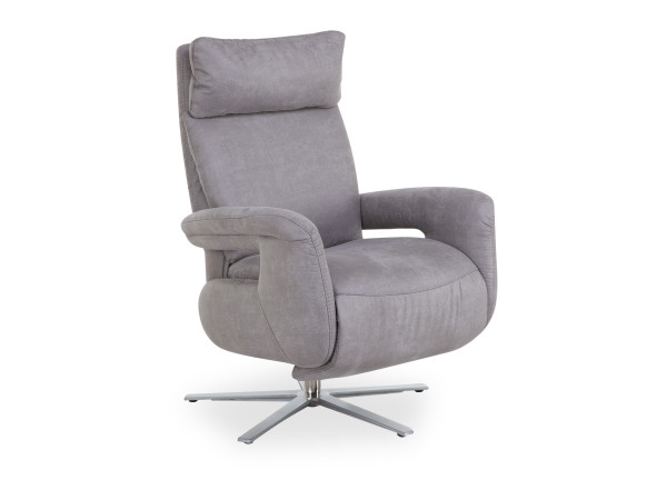 Relaxsessel vito VARIETY 3.0 in hellgrau aus Stoff