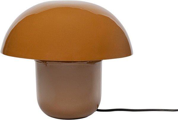 Tischleuchte MUSHROOM BRAUN in braun aus Stahl