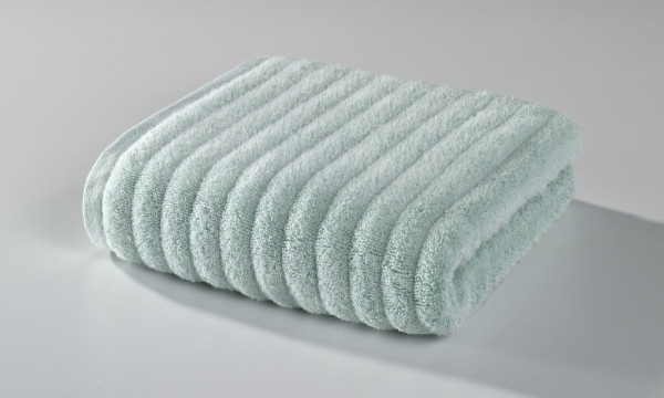 Handtuch ENJOY in jade aus Baumwolle