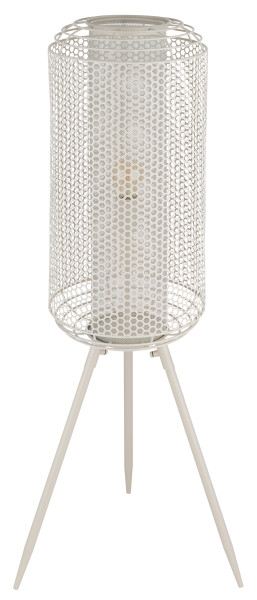 Stehleuchte DENTON in creme aus Metall