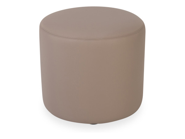 Rundhocker erpo CLASSICS 500 in stone aus Leder