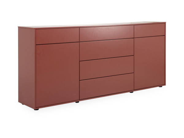 Sideboard MONDO DIAMO in Oxid Ferro aus Lack