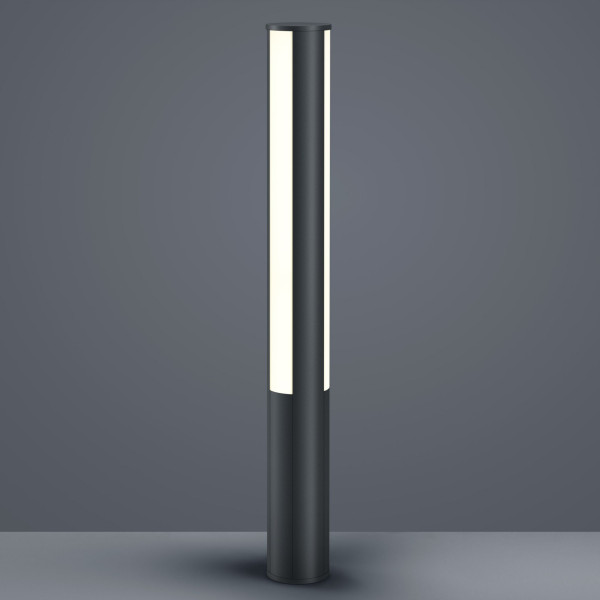 Pollerleuchte PIER in graphit aus Metall