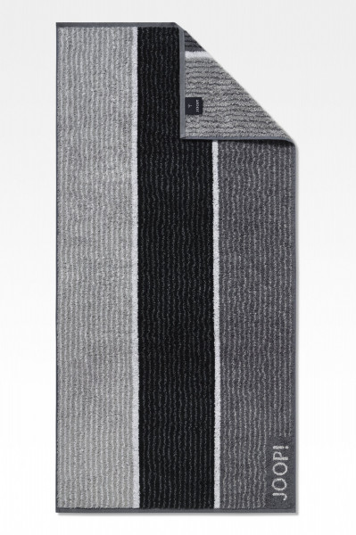 Handtuch JOOP! SIGNATURE in schwarz aus Baumwolle