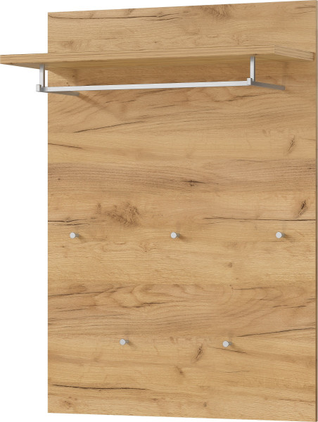 Garderobe ALEDO in braun aus Holz