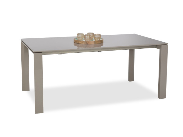Esstisch MONDO ETHO in taupe aus Lack
