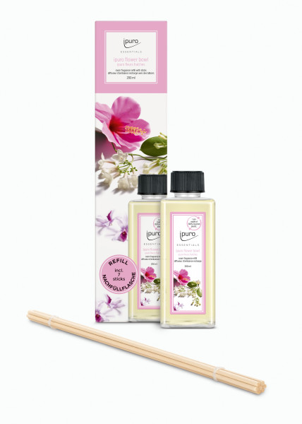Refill ipuro FLOWER BOWL in rosa aus Kunststoff