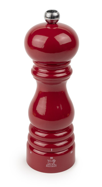 Salzmühle PARIS in rot aus Holz