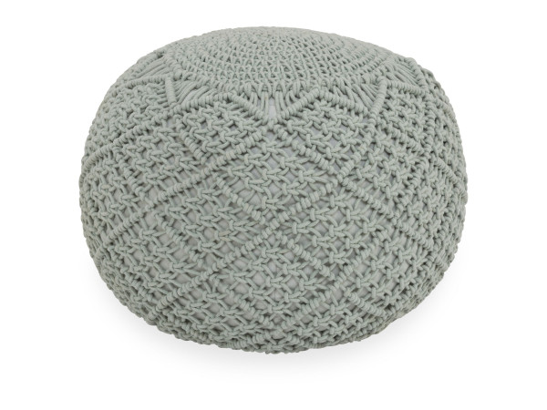 Hocker COTTON BALL aus Stoff