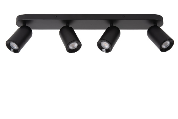 Deckenspot PUNCH in schwarz aus Metall